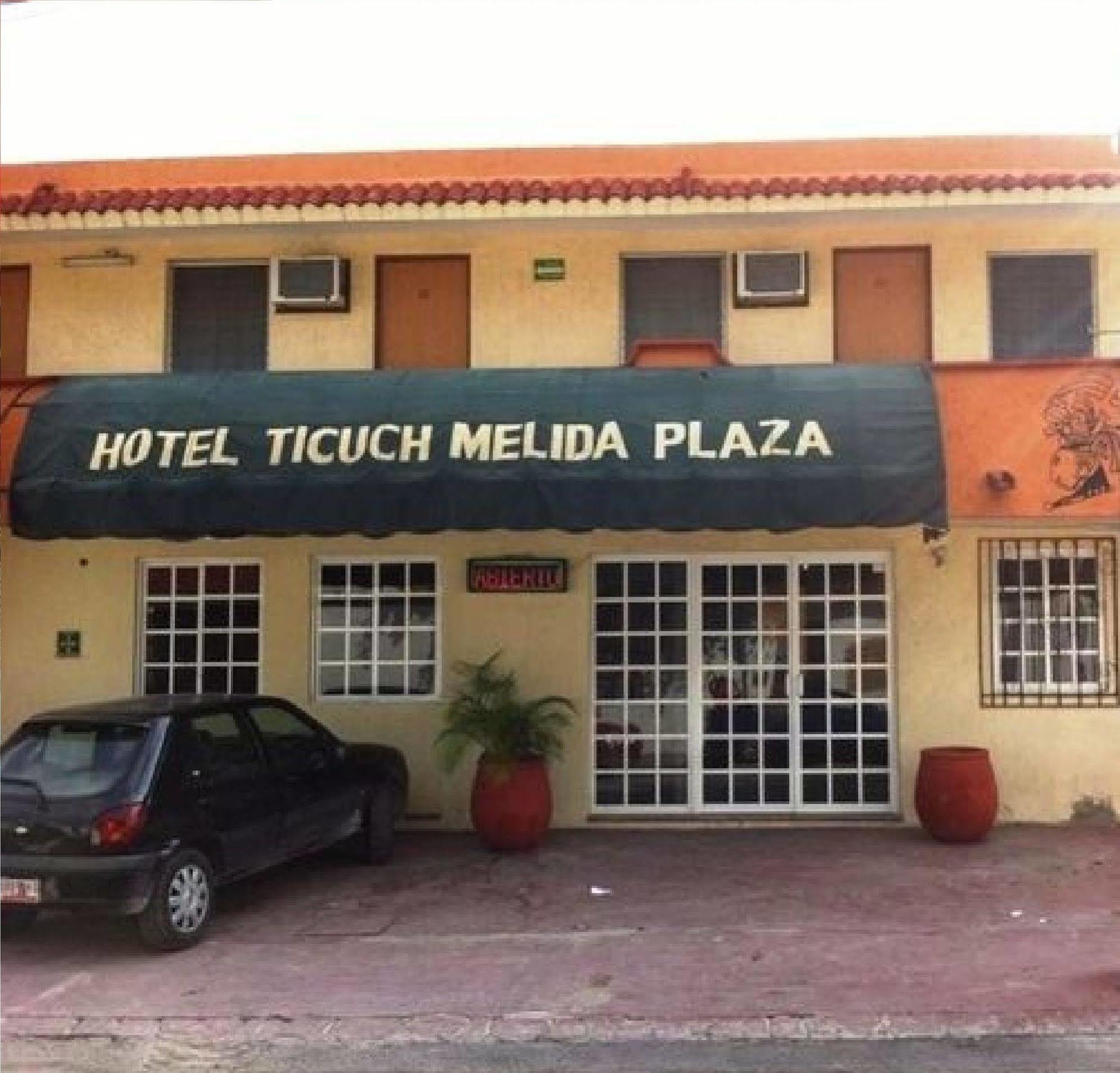 Hotel Ticuch Melida Plaza Канкун Экстерьер фото